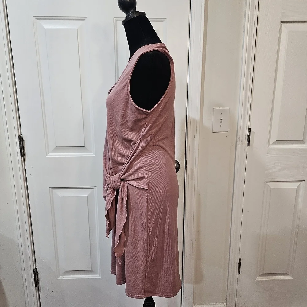 Anthropologie dress front tie knot wrap dress size medium soft girl,bohemian - Picture 7 of 11